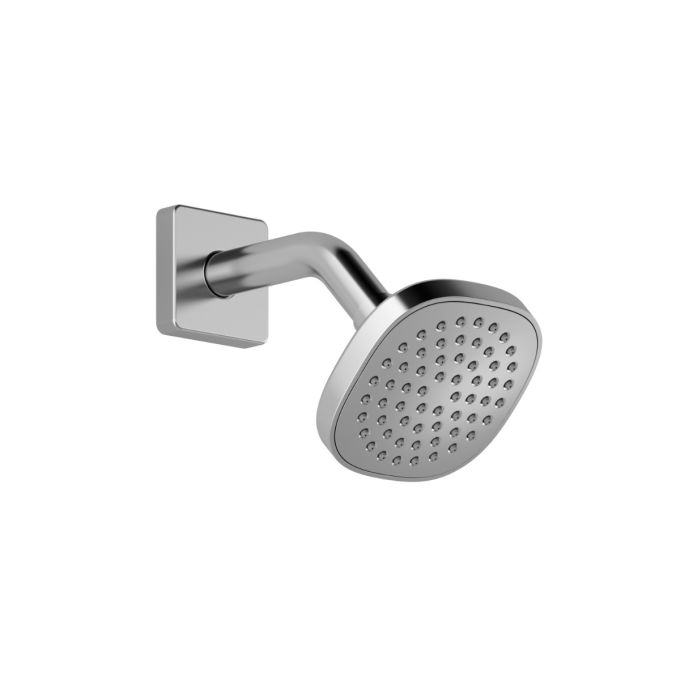 Kalia Sobrio 100mm (4”) Showerhead And 184 Mm (7 1/4”) 45° Wall Arm