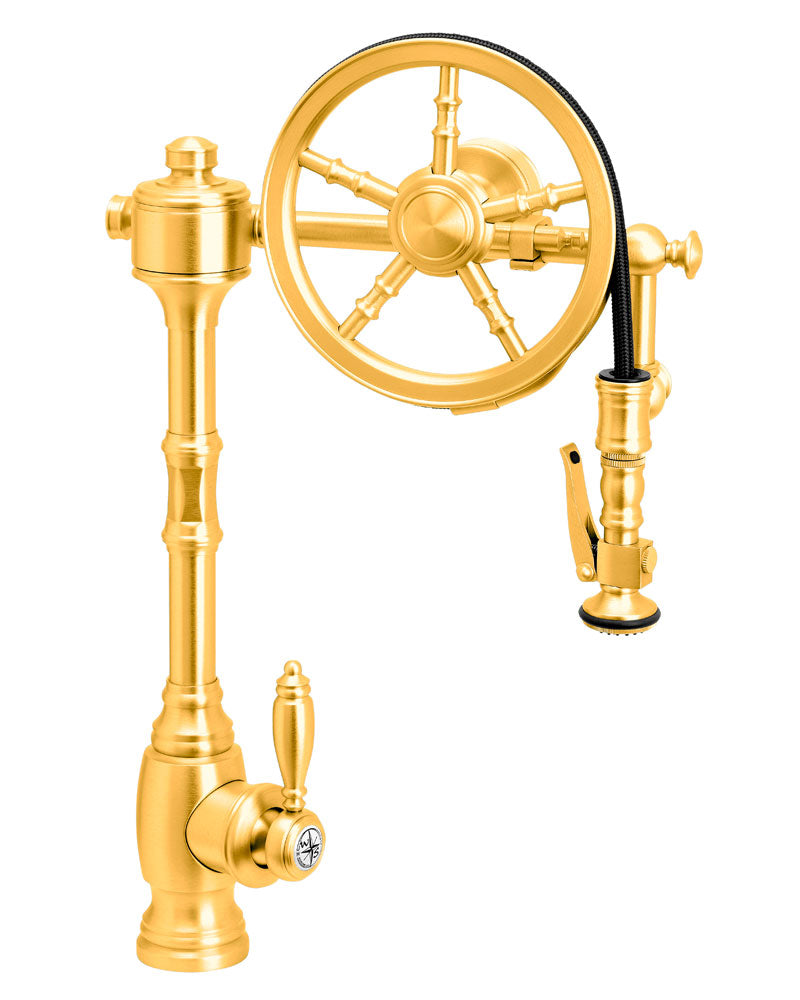 Waterstone Wheel Pulldown Faucet