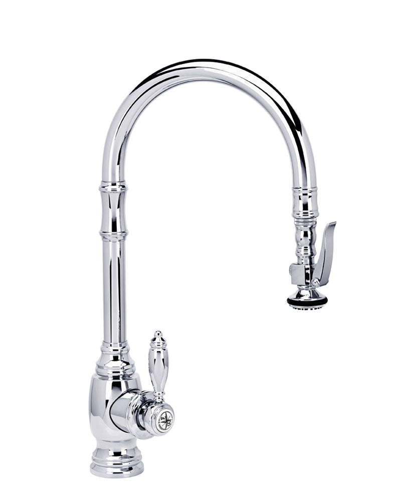 Waterstone TRADITIONAL PLP PULLDOWN FAUCET WITH LEVER SPRAYER