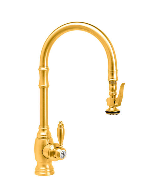 Waterstone TRADITIONAL PLP PULLDOWN FAUCET WITH LEVER SPRAYER