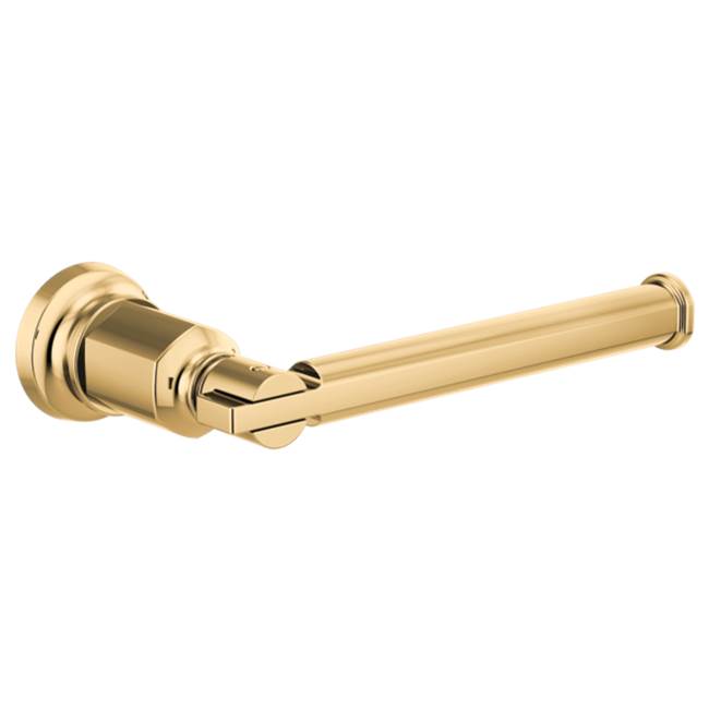 Open Post Tissue Holder Luxe Gold Finish Toilet Paper Holder