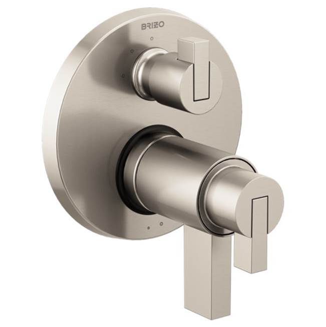 Brizo Canada Litze® TempAssure® Thermostatic Valve with 3-Function Diverter Trim - Less Handles