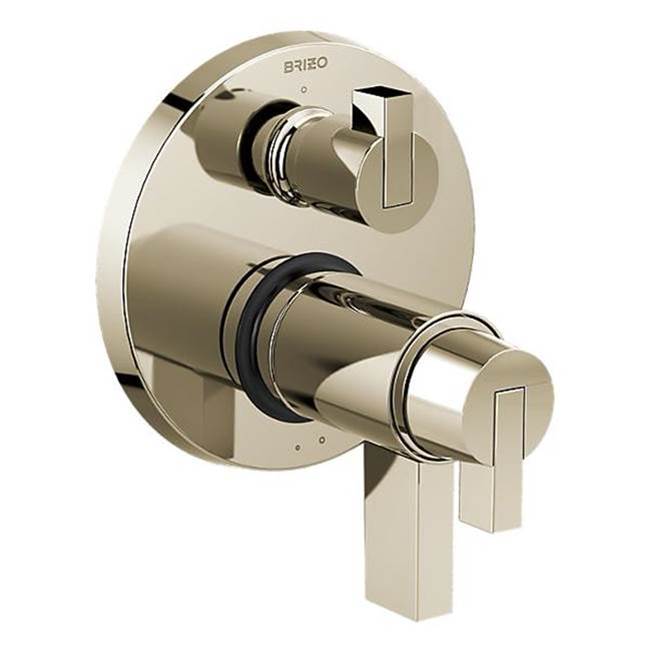 Brizo Canada Litze® TempAssure® Thermostatic Valve with 3-Function Diverter Trim - Less Handles