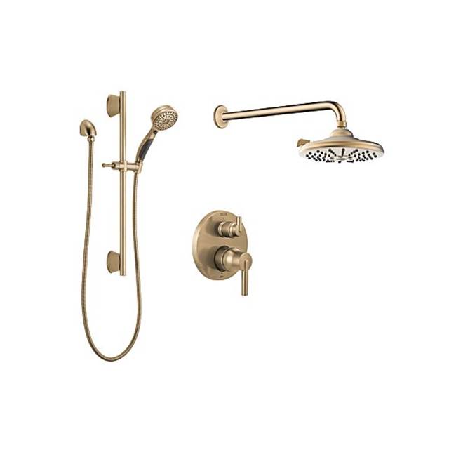 Delta Canada Round Pressure Balance Shower Kit