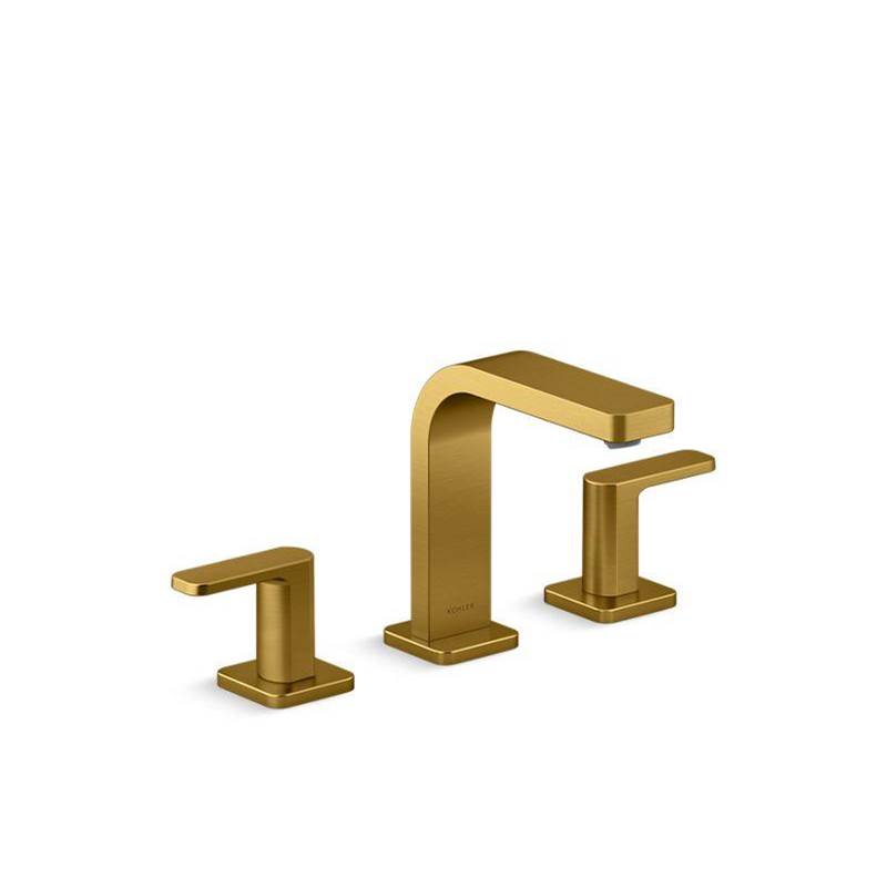 Kohler Parallel Widespread Bathroom Sink Faucet With Lever Handles