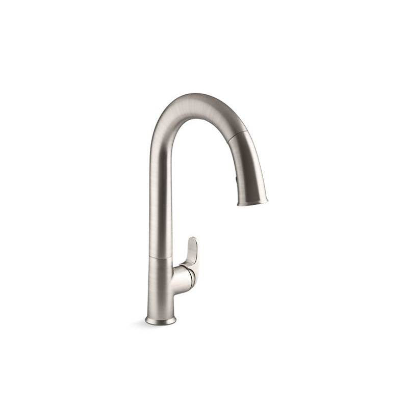 Kohler Sensate Touchless kitchen faucet with 15-1/2'' pull-down