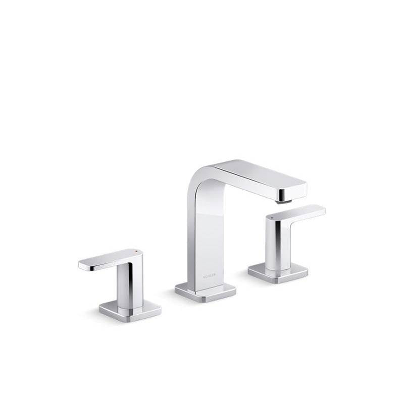 Kohler Parallel Widespread Bathroom Sink Faucet With Lever Handles