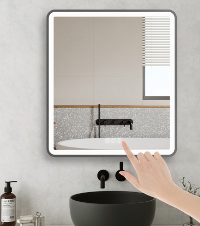 DAWN & DUSK 30" x 34" Bluetooth Front Light Mirror (Touch Switch)