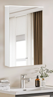 DAWN & DUSK 24" x 36" 3 Colours Light Single Door Mirror Cabinet