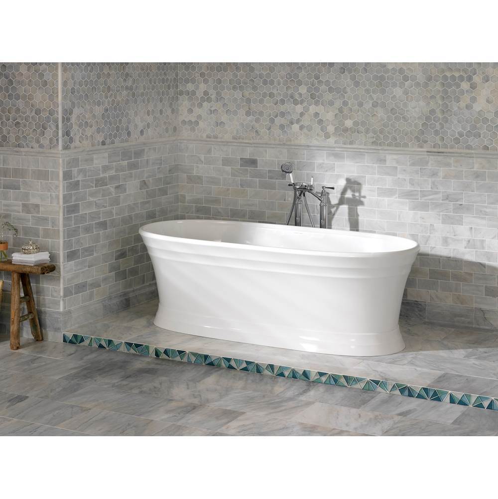 Victoria + Albert Worcester 71'' x 31'' Freestanding Soaking Bathtub With Void