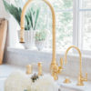 Waterstone TRADITIONAL PLP PULLDOWN FAUCET WITH LEVER SPRAYER