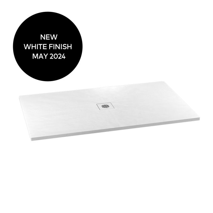 Kalia Lauza Castylat™ Shower Base - 60” x 36” - Textured Black / White