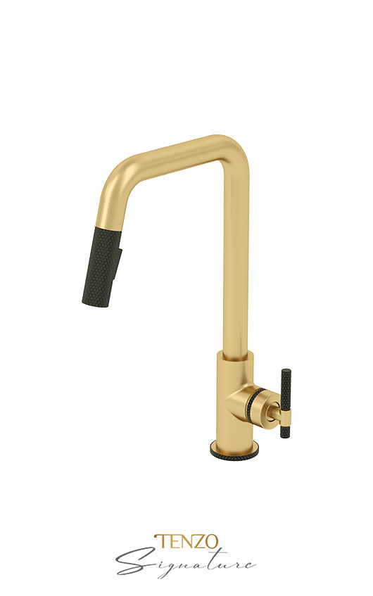 Tenzo Bellacio Pull-down Kitchen Faucet With Hand Shower