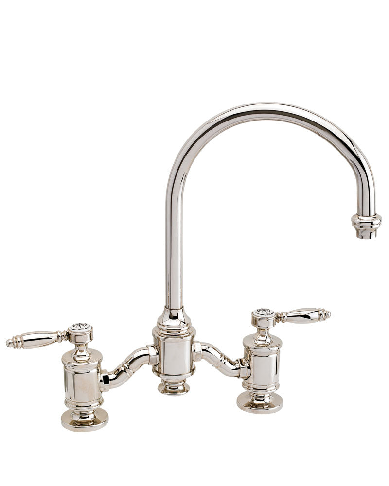 Waterstone Hampton Bridge Faucet - Lever Handles