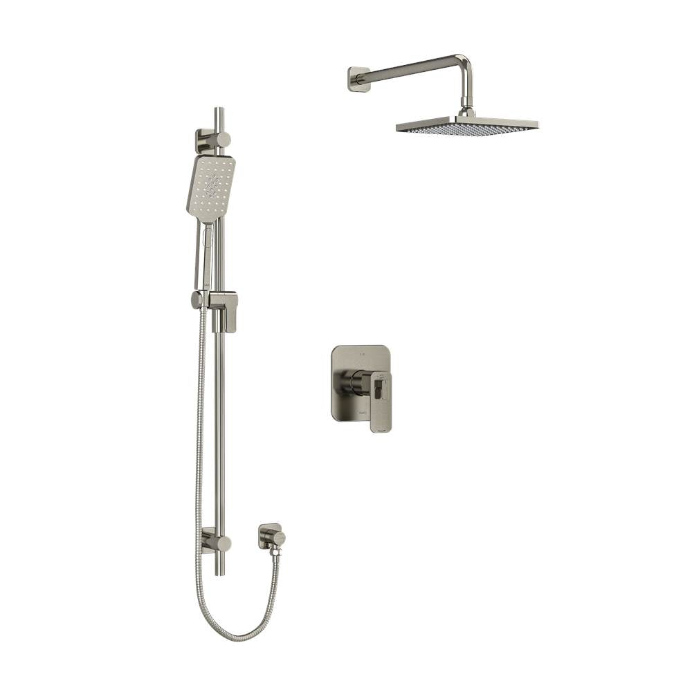 Riobel Equinox Kit 323 Trim Shower System - Chrome / Black / Brushed Nickel